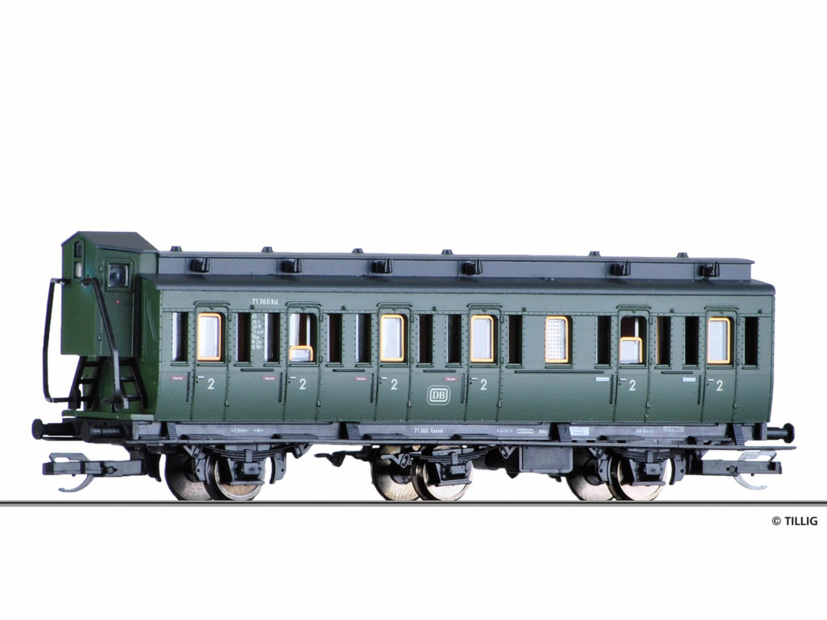 Tillig 13151 Reisezugwagen 2. Klasse der DB, Ep. III...