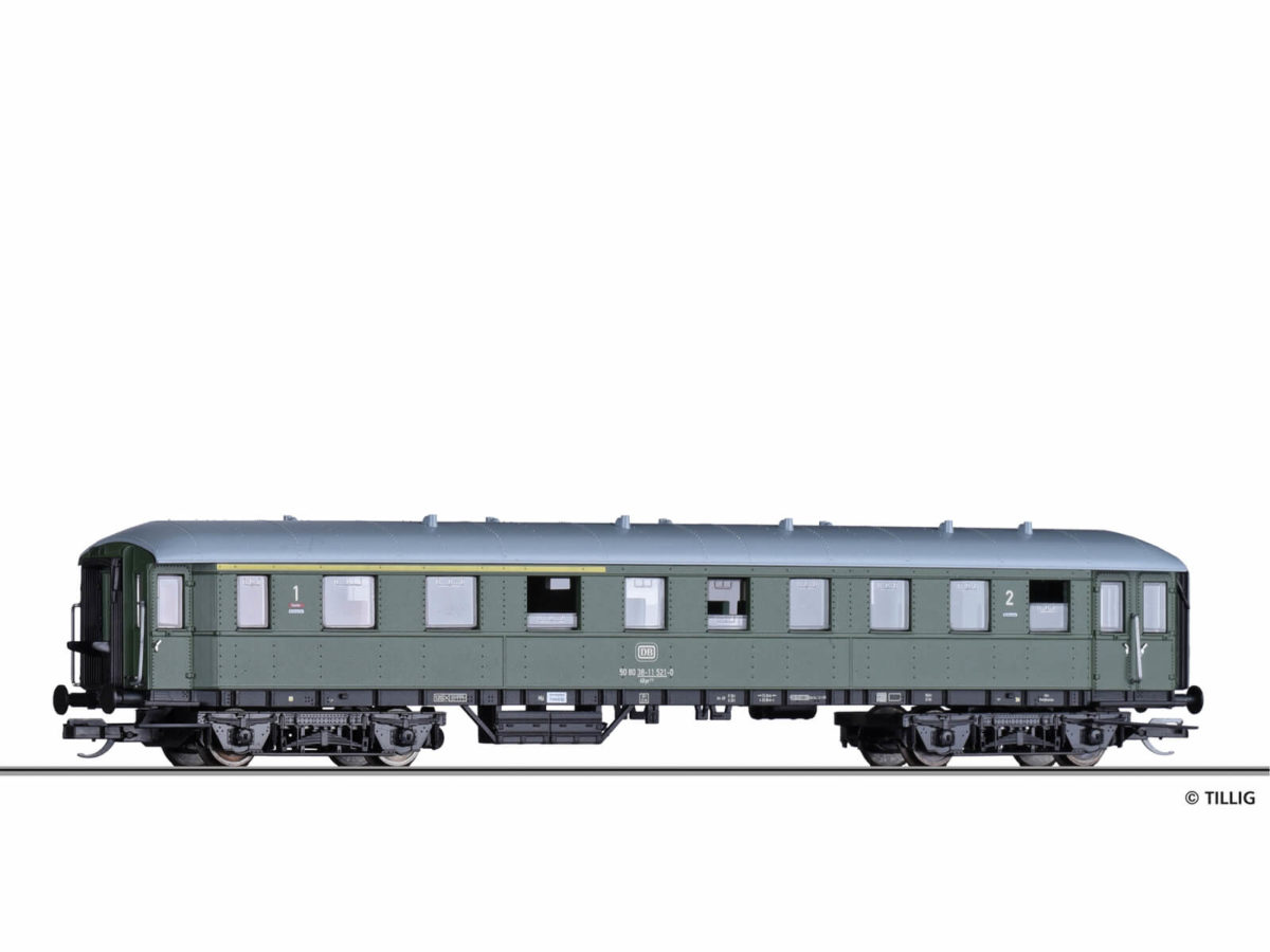 Tillig 13356 Reisezugwagen 1./2. Klasse ABye 616 der DB, Ep. IV...