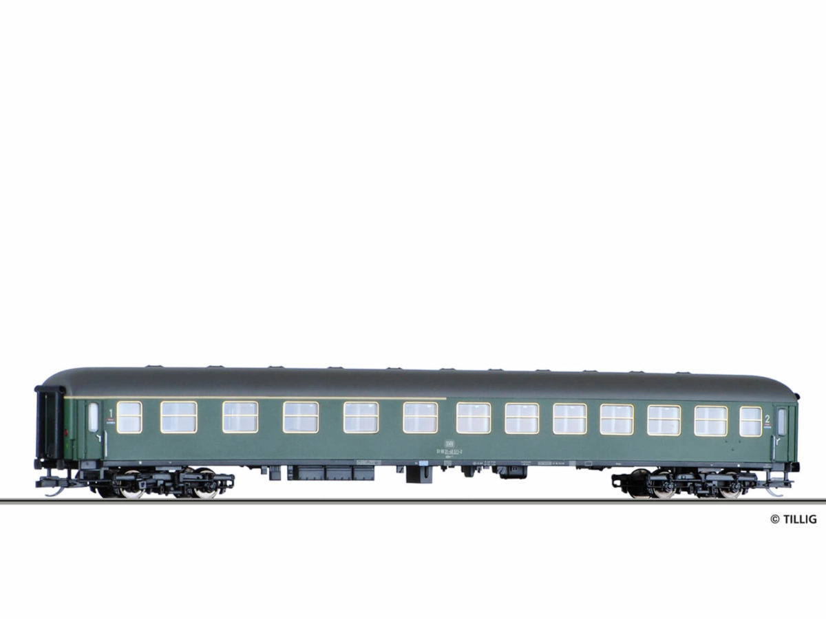 Tillig 16211 Reisezugwagen 1./2. Klasse ABm 225 der DB, Ep. IV...