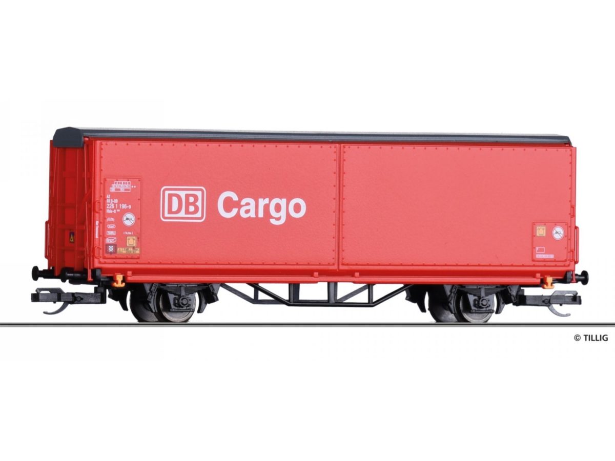 Tillig 14843 Schiebewandwagen Hbis-tt 293 der DB Cargo, Ep. V...