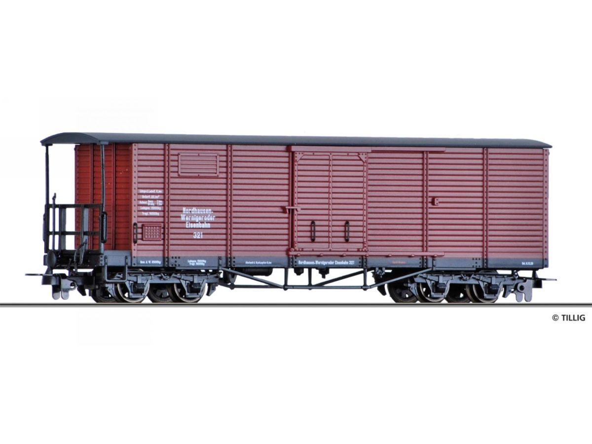 Tillig 15940 Gedeckter Güterwagen Gml der NWE, Ep. II...